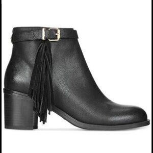 Circus by Sam Edelman Black Tassel Booties